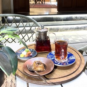 چای باقلوا